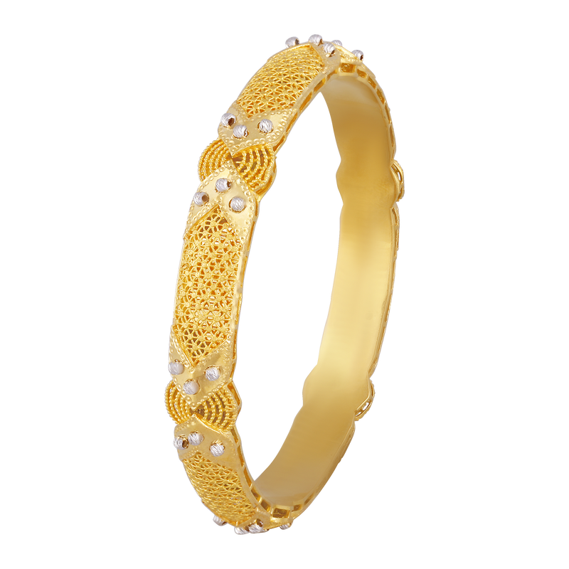 Gold Bangle, , hi-res - image number 0