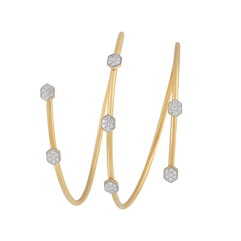 Diamond Wrap Bracelet, , hi-res - image number 0