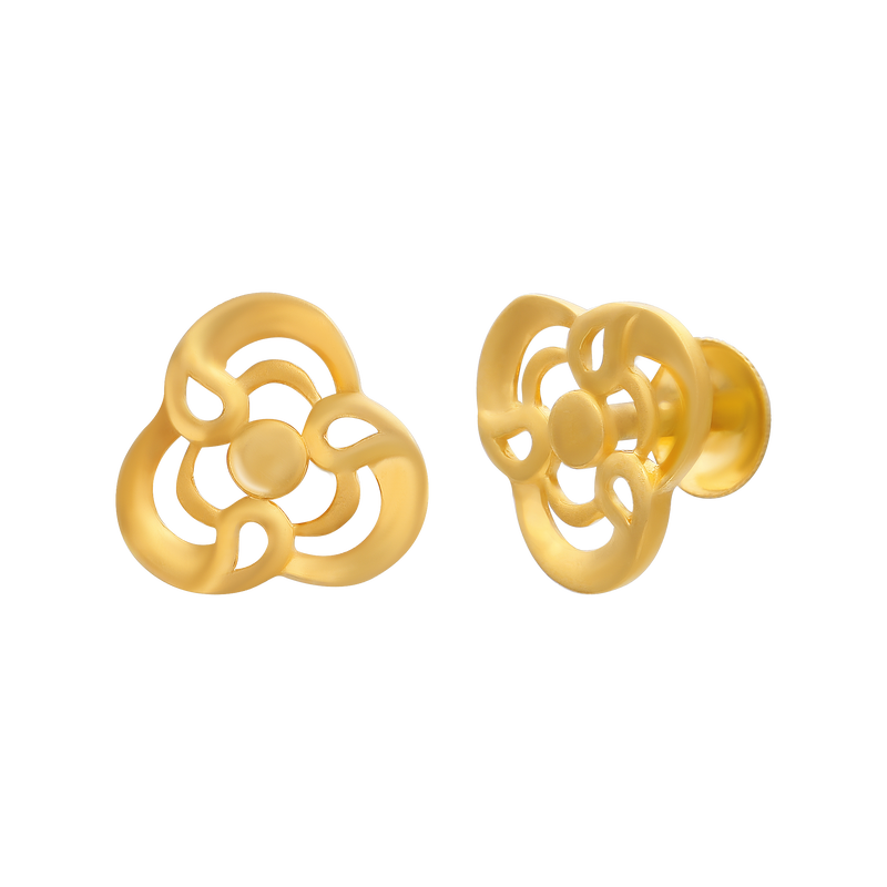 Gold Earring, , hi-res - image number 1