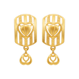 Gold Earring, , hi-res - image number 0