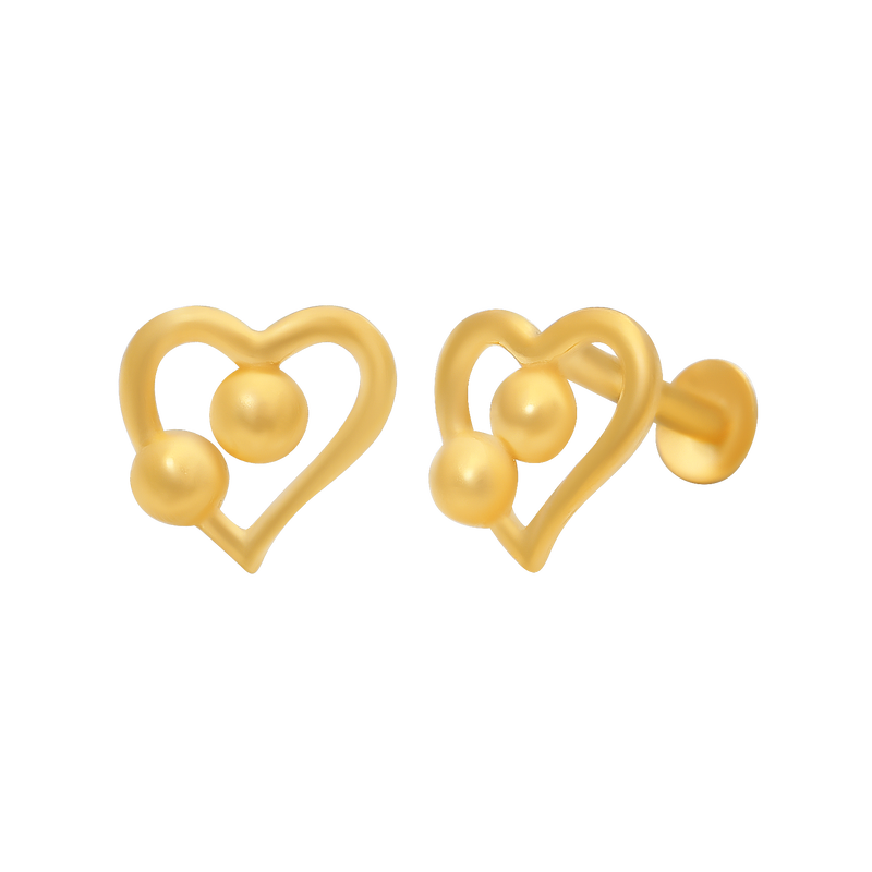 Gold Second Stud, , hi-res - image number 1