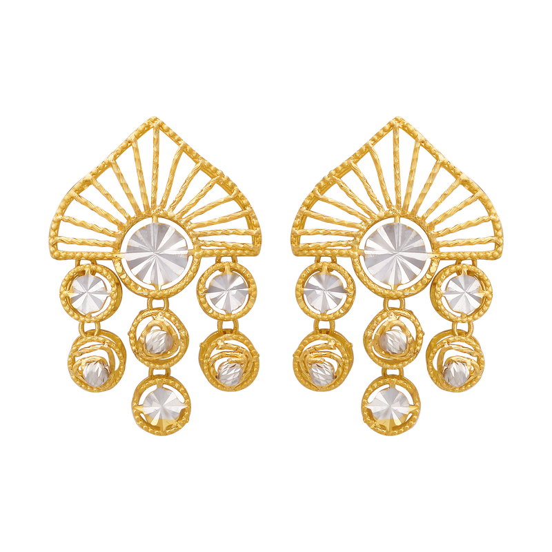 Gold Earring, , hi-res - image number 0