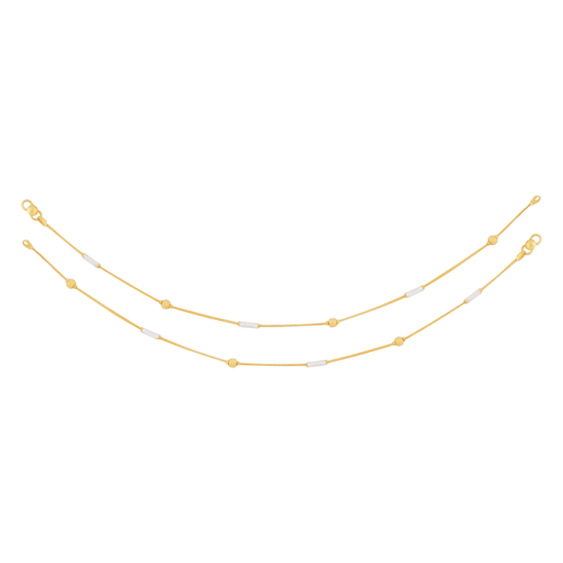 Gold Anklet, , hi-res - image number 0