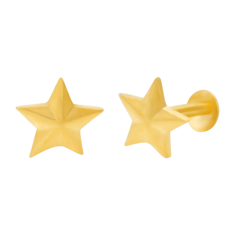 Gold Second Stud, , hi-res - image number 1