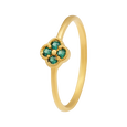 Lucky Clover Motif Ring, , hi-res - image number 0