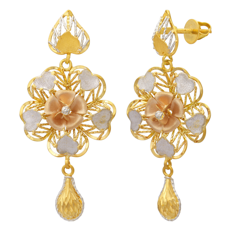 Gold Earring, , hi-res - image number 1