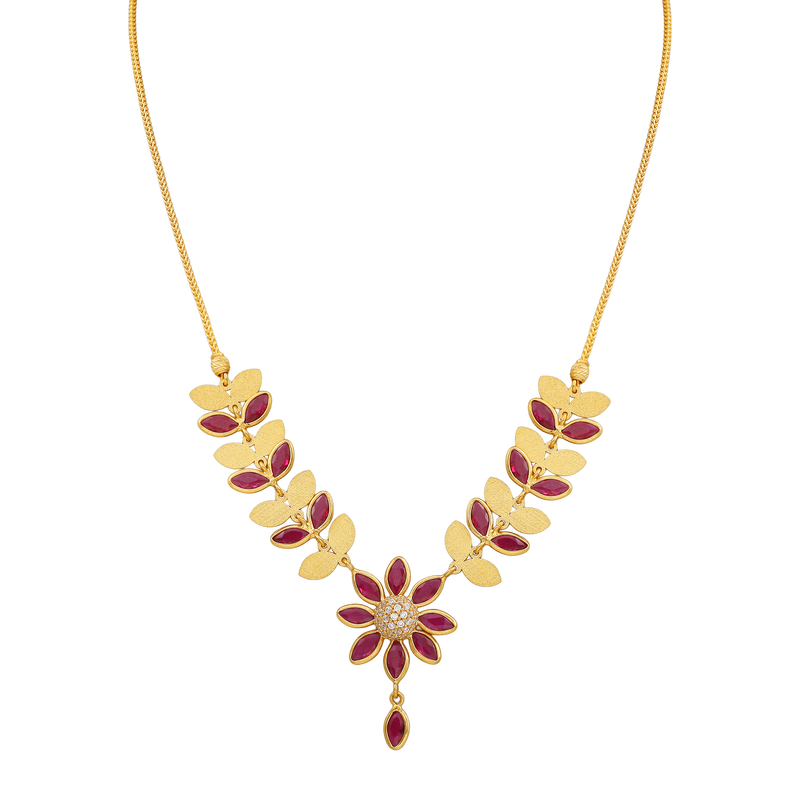 Gold Necklace, , hi-res - image number 0
