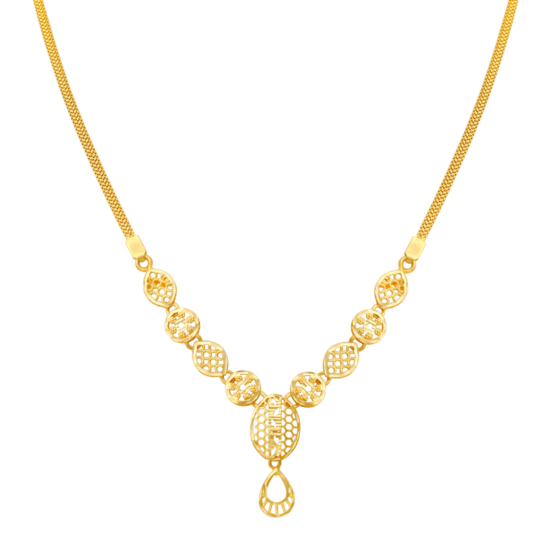 Gold Necklace, , hi-res - image number 0