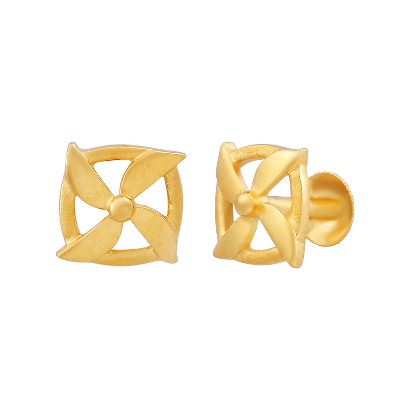 Gold Earring, , hi-res - image number 1