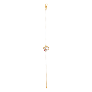 Mystic Mandala 22KT Gold Chain Bracelet