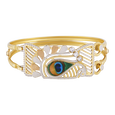 Peacock Royale Cuff Bangle, , hi-res - image number 1