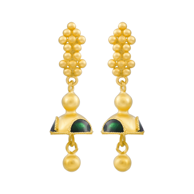 Gold Earring, , hi-res - image number 0
