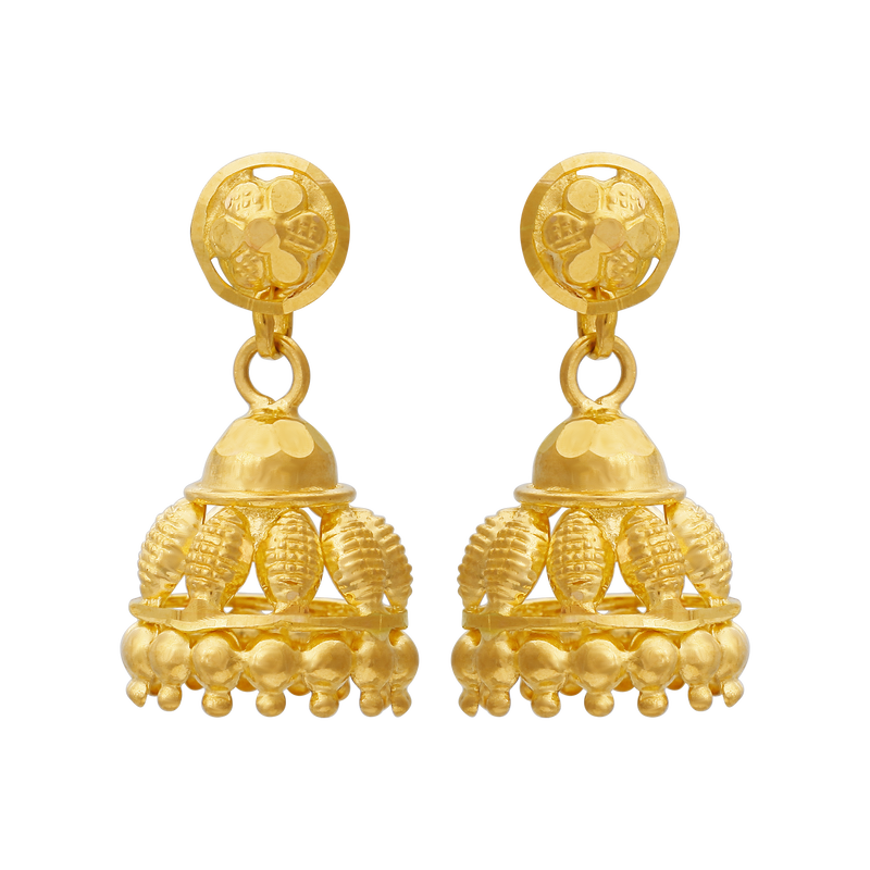 Gold Earring, , hi-res - image number 0