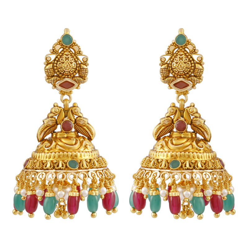 Dvaya Pakshi jumkkas, , hi-res - image number 0