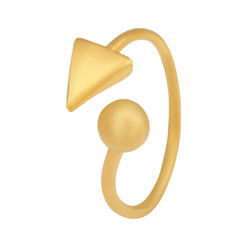 Prudent Zig Zag 22KT Gold Ring