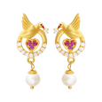 Gold Earring, , hi-res - image number 0