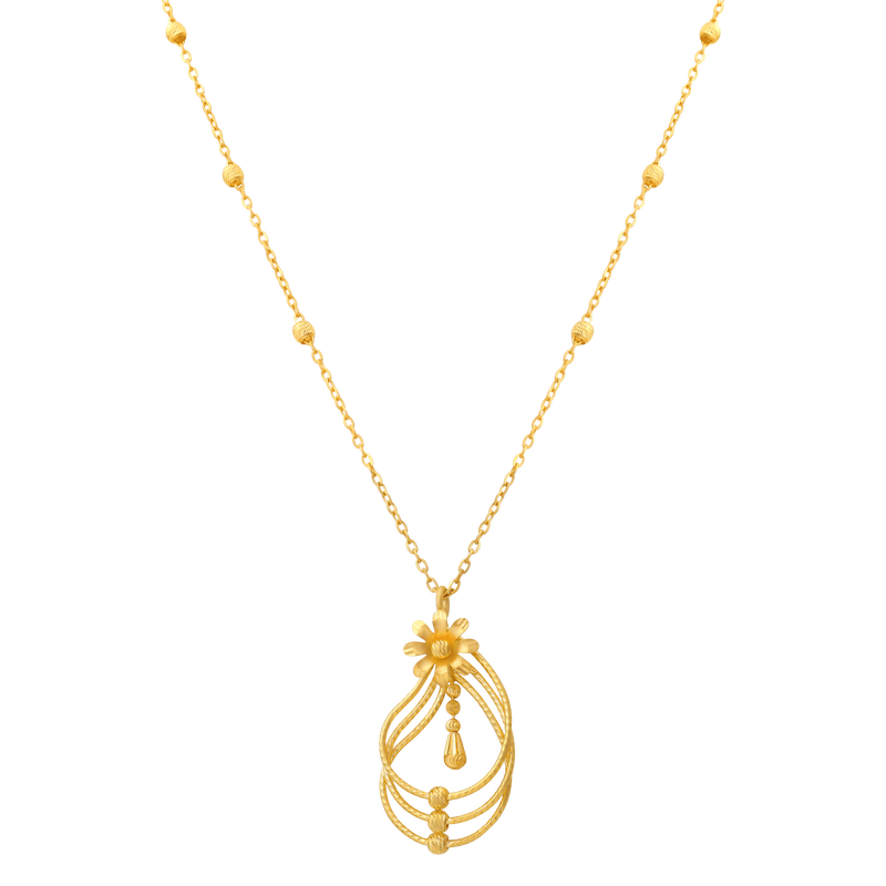 Gold Necklace, , hi-res - image number 0