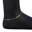 Gold Anklet, , hi-res - image number 1