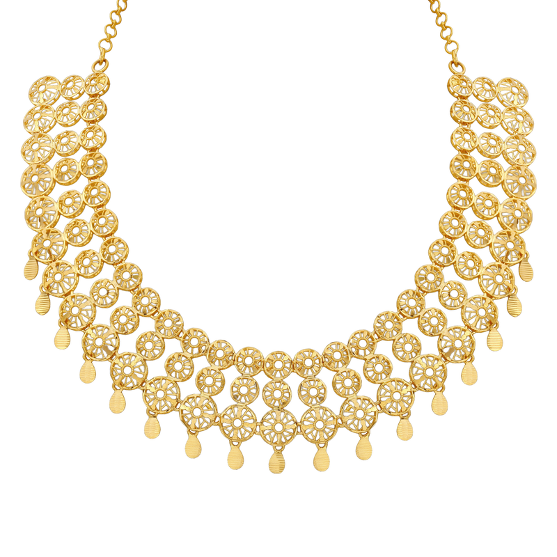 Gold Necklace, , hi-res - image number 0