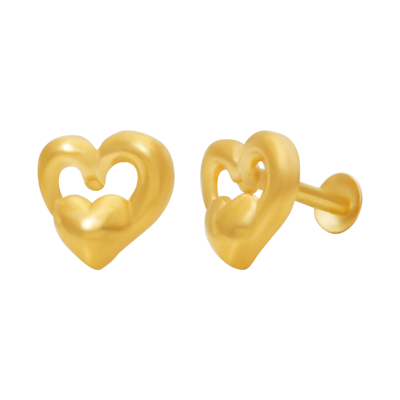 Gold Second Stud, , hi-res - image number 1