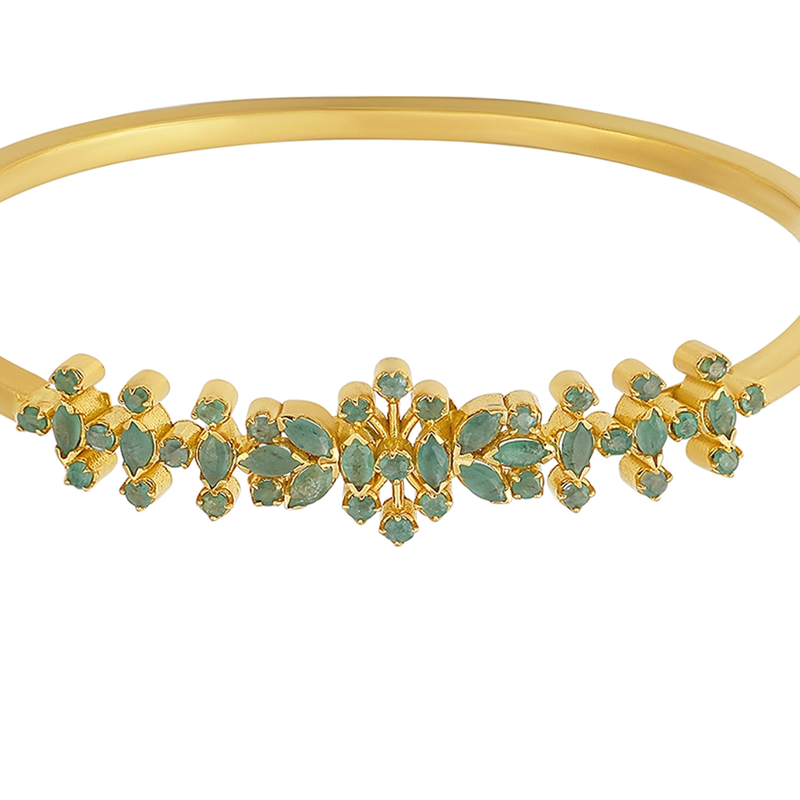 Zambian Emerald Oval Bracelet, , hi-res - image number 1