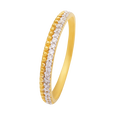 Sparkling Eternity Gold Ring, , hi-res - image number 0