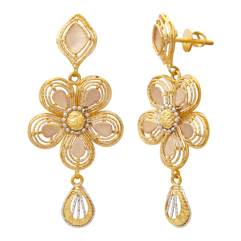 Gold Earring, , hi-res - image number 1