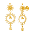 Gold Earring, , hi-res - image number 1