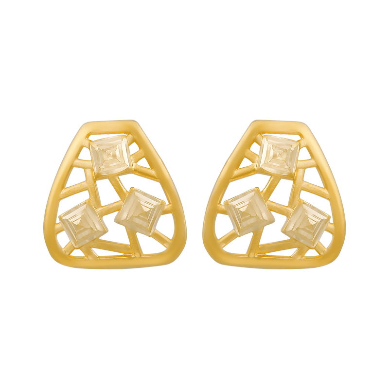 Gold Earring, , hi-res - image number 0