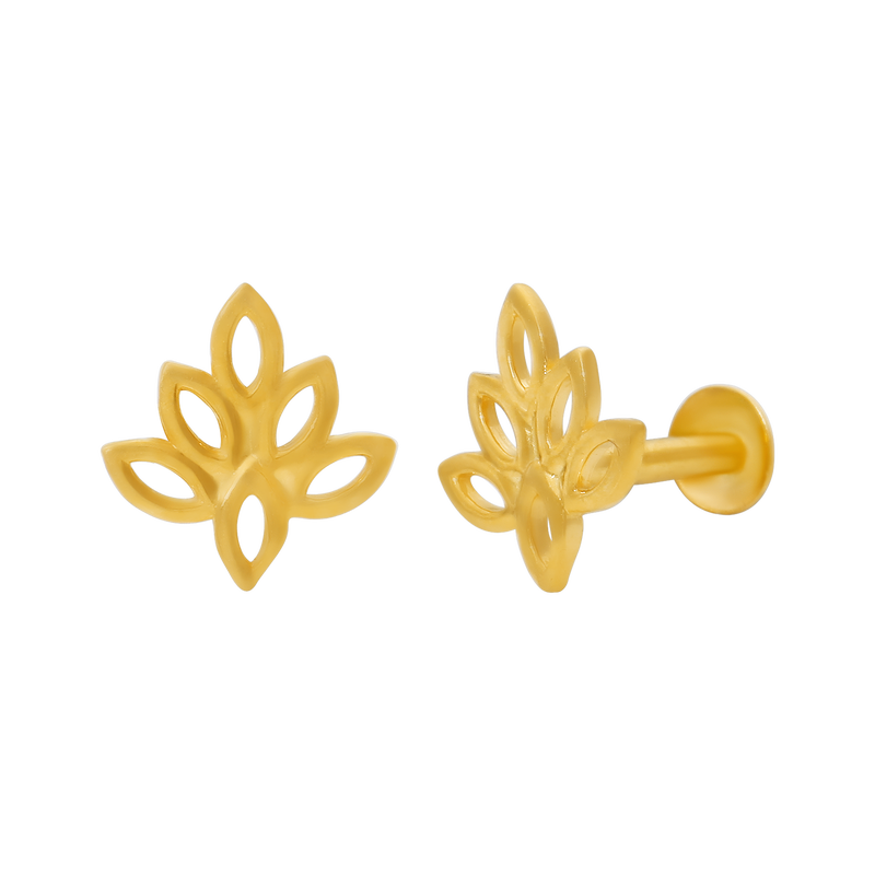 Gold Second Stud, , hi-res - image number 1