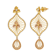 Gold Earring, , hi-res - image number 1