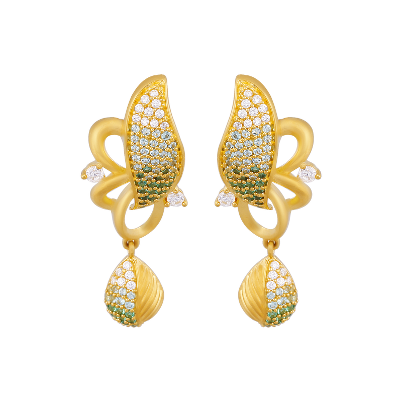 Gold Earring, , hi-res - image number 0