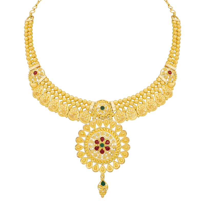 Gold Necklace, , hi-res - image number 0