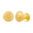 Sunburst Floral 22KT Gold Ear Stud, , hi-res - image number 1