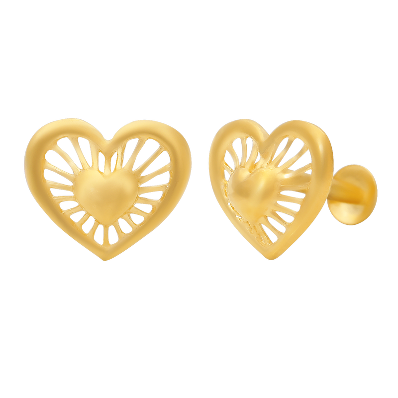 Gold Second Stud, , hi-res - image number 1