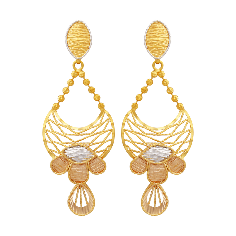 Gold Earring, , hi-res - image number 0