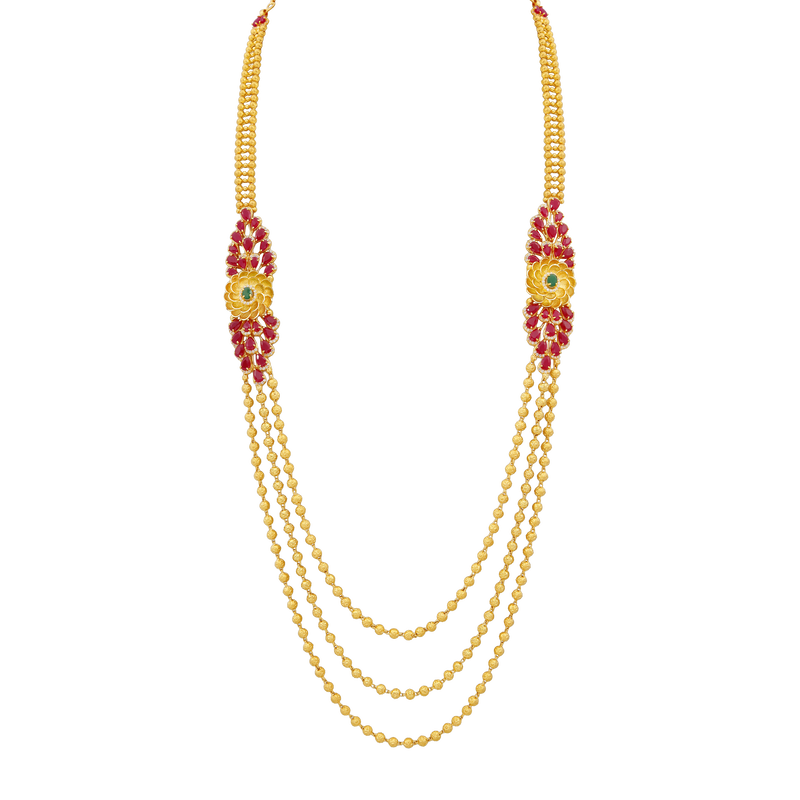 Gold Necklace, , hi-res - image number 0