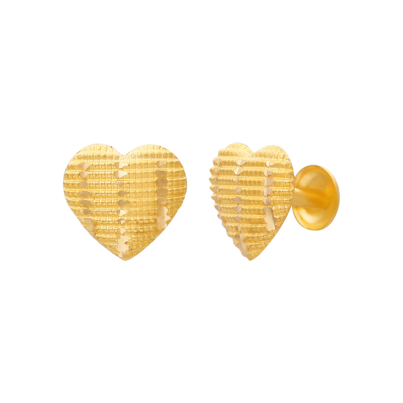 Gold Earring, , hi-res - image number 1