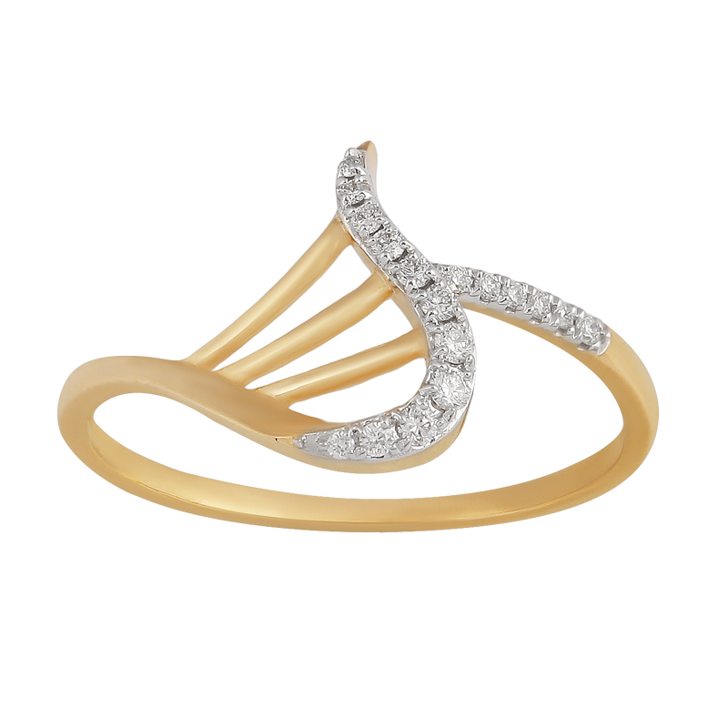 Harp Strings Diamond Ring, , hi-res - image number 0