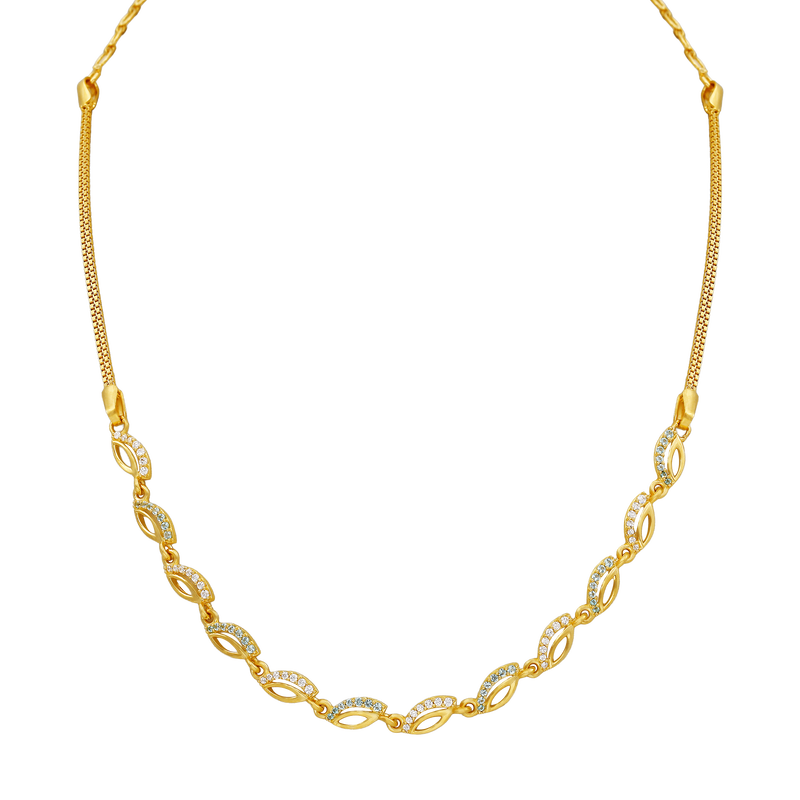 Gold Necklace, , hi-res - image number 0