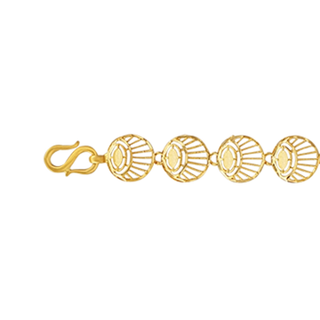 Filigree Design Gold Bracelet