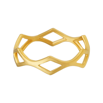 GeoGleam 22KT Gold Ring