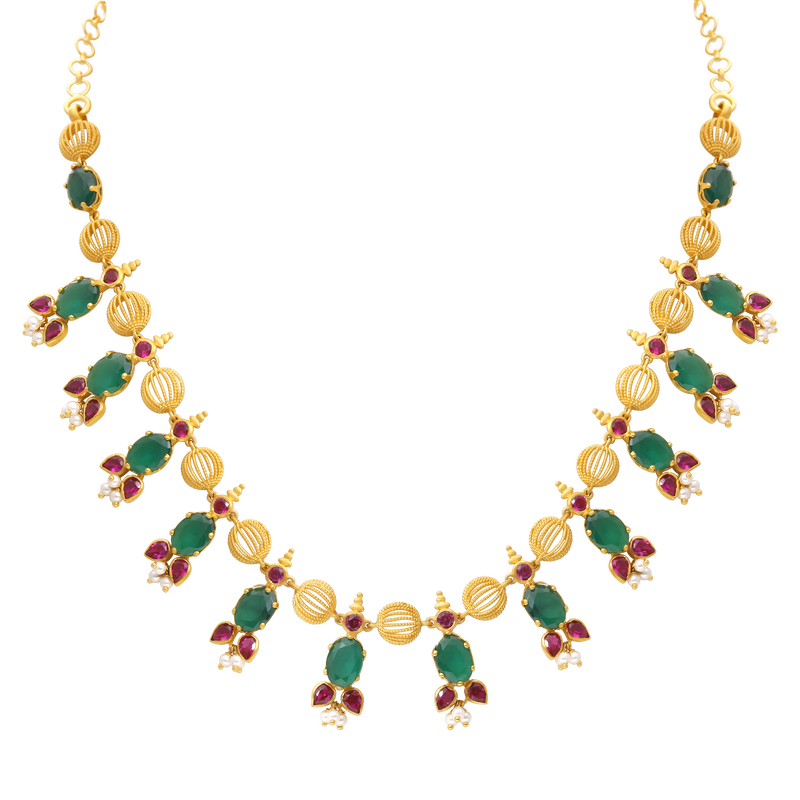 Gold Necklace, , hi-res - image number 0