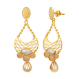 Gold Earring, , hi-res - image number 1