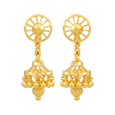 Gold Earring, , hi-res - image number 0