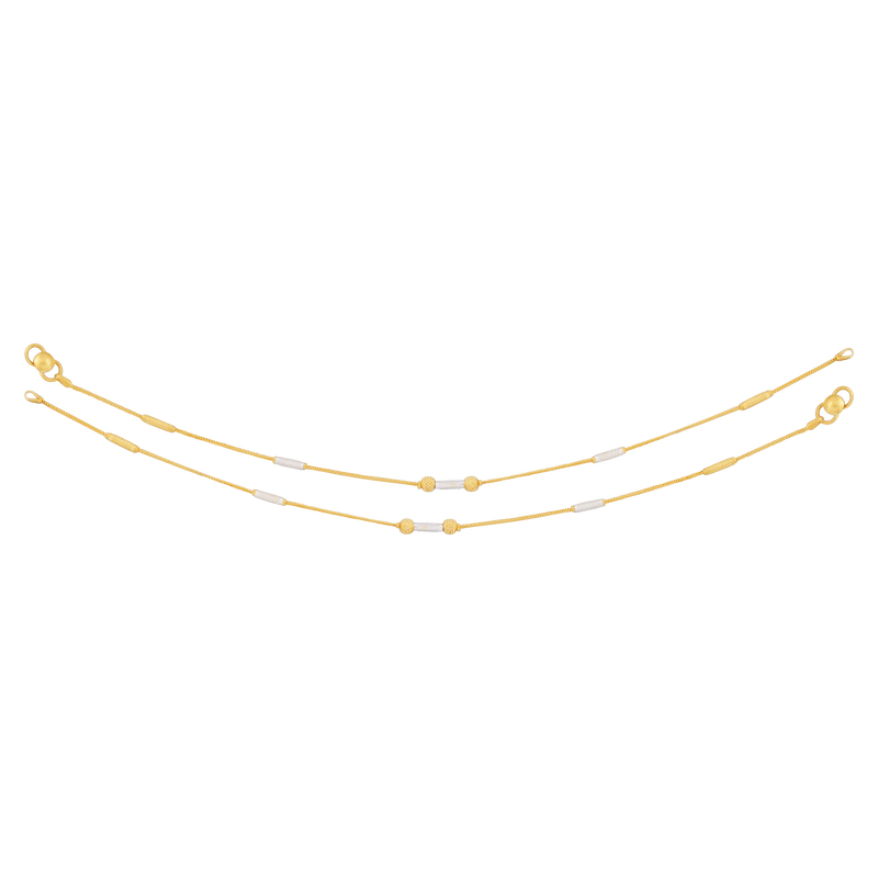 Gold Anklet, , hi-res - image number 0
