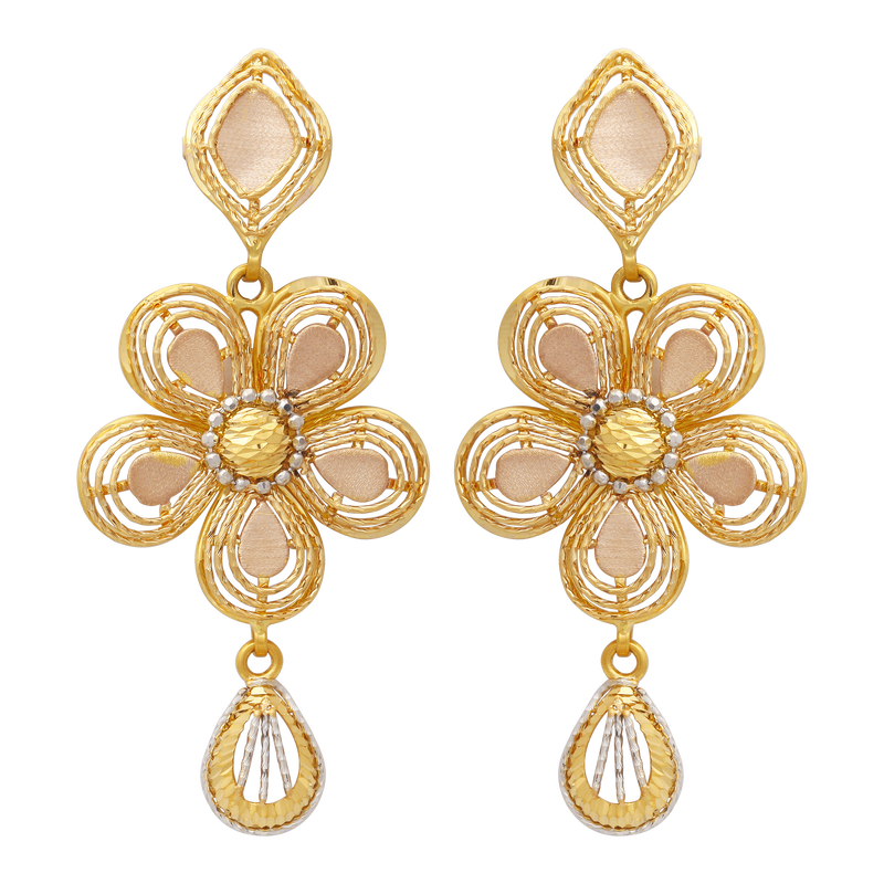 Gold Earring, , hi-res - image number 0