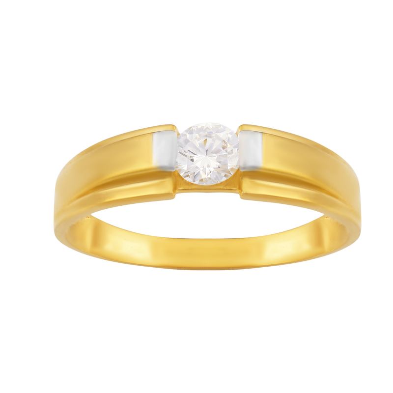 Bar Setting Stone Ring for Men, , hi-res - image number 0