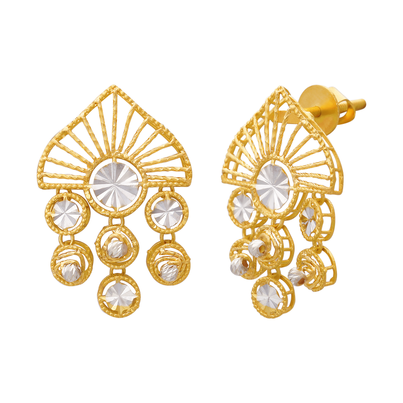 Gold Earring, , hi-res - image number 1