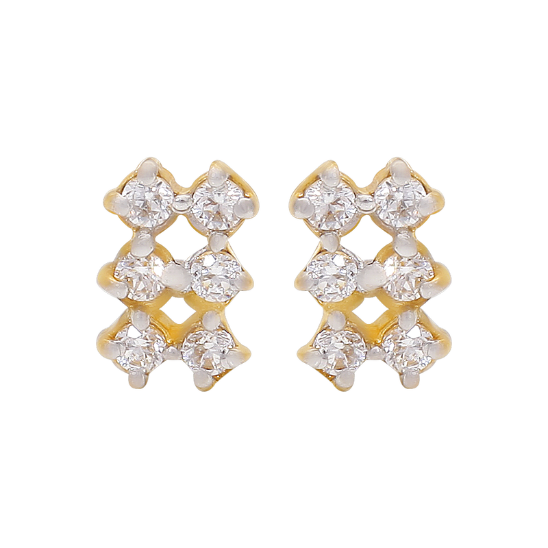 Gold Second Stud, , hi-res - image number 0